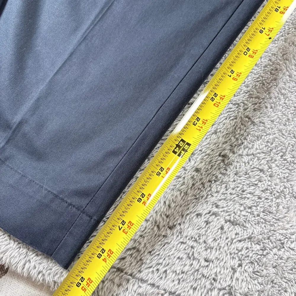 Brooks Brothers‎ Blue Stretch Waistband Chino Slacks Sz 38x30